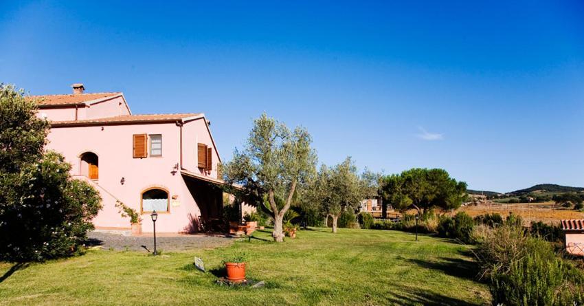 Bio Agriturismo Il Melograno Di Banditella Ristorante Alberese Luaran gambar